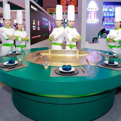 Griglia commerciale di Teppanyaki Grill Table Hibachi del bottaio dell'attrezzatura della cucina