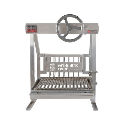 Griglia a carbone commerciale in ferro spagnolo per barbecue con design multifunzionale in acciaio inossidabile 304 e temperatura di cottura 300-600°C
