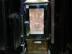 Forno del girarrosto dell'aria calda con la funzione di pulizia