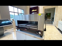 Forno 380V 50HZ Rib Commercial Bbq Equipment della griglia di Slamander del girarrosto del pollo Ss304