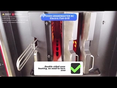 Griglia elettrica Oven Machine del pesce del ristorante commerciale