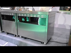 Tabella mobile multifunzionale della griglia di Teppanyaki della cucina commerciale con la doppia fornace